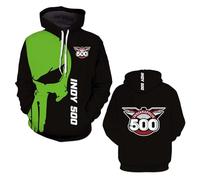 OLEBYKEZ Sudadera con Capucha Hombre Estilo Casual para In.di.an.Ap.OL.is 500 Abrigo Deportivo Informal Chaqueta 3D Tops Estampado De Primavera Y Otoño-C||4X_l