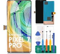 OLED - Pantalla LCD para Google Pixel 7 Pro 5G para Google Pixel 7 Pro digitalizador para Google Pixel 7 Pro GP4BC GE2AE pantalla táctil de repuesto (negro)