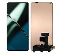 OLED - Pantalla LCD para Oneplus 10 Pro NE2210 para Oneplus 11 PHB110, repuesto de pantalla táctil para Oneplus 9 Pro LE2121, kit de reparación de montaje digitalizador (negro, sin huellas dactilares)