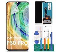 OLED para Huawei P30 Pro pantalla LCD de repuesto para VOG-L29 VOG-L09 VOG-AL00 VOG-TL00 piezas de repuesto para digitalizador de pantalla táctil (compatible con huellas dactilares)