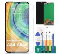 OLED para Samsung A54 5G Pantalla de repuesto para Samsung Galaxy A54 LCD Display Touch Screen Repair para Galaxy SM-A546 digitalizador Kits de repuesto (con huella dactilar)