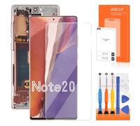 OLED para Samsung Galaxy Note20 4G 5G Pantalla de repuesto para Samsung Note 20 5G Pantalla LCD SM-N980 SM-N981U SM-N981W SM-N981B LCD digitalizador pantalla táctil montaje pieza de reparación oro con