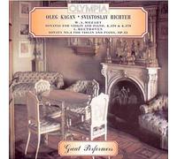 Oleg KAGAN - Mozart: Sonatas for violin and piano, K.378 & K.379, Beethoven: Sonata No.4 for violin and piano, Op.23 - O. Kagan, S. Richter (UK Import)