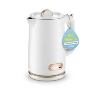 OLEGA Hervidor de agua: 1800 W, calentador rápido, tetera eléctrica de acero inoxidable 304, sin BPA, hervidor eléctrico con apagado automático y protección contra ebullición en seco, 1,8 L, color