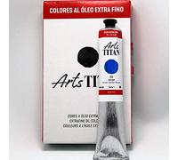 Titan Óleo Extrafino 10 Azul cian Nº 55 60 ml