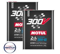Oleo Motul 300V 24H Le Mans 20W-60 Ester Core 4LT Aceite De Carreras Para Autos