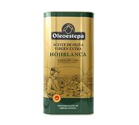 Oleoestepa Hojiblanca - Aceite de Oliva Virgen Extra 5L - DOP Estepa - Extracción en Frío - Monovarietal Hojiblanca - Frutado verde con aromas a hierba, manzana y alcachofa