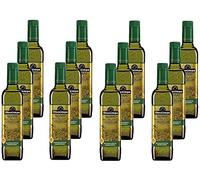 Oleoestepa Hojiblanca - Aceite de Oliva Virgen Extra Pack 12 x 0,50L - DOP Estepa - Extracción en Frío - Monovarietal Hojiblanca - Frutado verde con aromas a hierba, manzana y alcachofa.