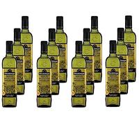 Oleoestepa Selección - Aceite de Oliva Virgen Extra Pack 12x0,75L - DOP Estepa - Extracción en frío - Variedades de la comarca - Frutado fresco - Producción sostenible - Uso arroces y repostería fina