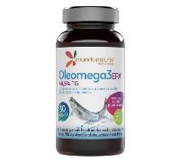 Mundo Natural Suplemento Oleomega 3 EPA – EPA y DHA + Vitamina E – 30 perlas 1000 mg