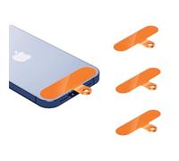 OLEPHY Parche de Cordón para Teléfono Móvil Paquete de 4, Naranja