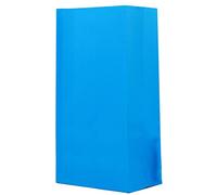 Oletx Paquete de 30 bolsas de papel azul oscuro, bolsas de regalo envueltas de 9 pulgadas, bolsas de golosinas, bolsas de caramelos, bolsas de almuerzo de papel para fiestas de cumpleaños, baby
