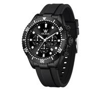 OLEVS Reloj automático para hombre, sin pilas, impermeable, mecánico, de acero inoxidable, con tourbillon, día y año y cronógrafo, regalo para él