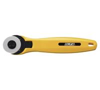 OLFA RTY-1/C Cortador Giratorio pequeño de 28 mm, Amarillo, 1 cm