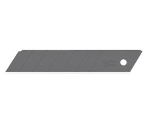 Olfa 160102 5 cuchillas troceables Excel Black de 126x25x0,7 mm, Negro, Set de 5 Piezas, 25mm klingen hbb-5b ultrascharf