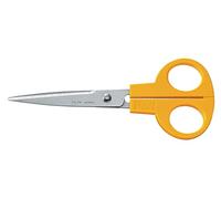 Olfa 505301 Tijera Multiusos con Cuchillas dentadas de Acero Inoxidable de 160 mm