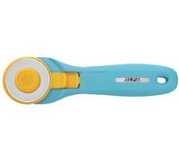 Olfa Quick-Change Rotary Cutter Cortador Giratorio de Cambio rápido, Turquesa, Azul