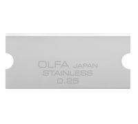 OLFA GSB-2S/6B - Pack de 6 cuchillas para GSR-2 40x18 mm