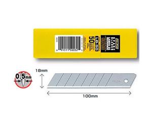 Olfa ? juego de 3 fundas de plástico lb-50 de 50 cuchillas de cutte