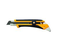 Olfa L-5 - Cúter serie X, con cuchilla de 18 mm, bloqueo de rueda y púa de metal duro en el mango