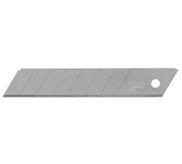 OLFA LB-10 - Pack de 10 cuchillas troceables 18 mm plateadas