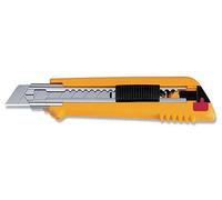 Olfa PL-1 - Cúter con cuchilla de 18 mm, bloqueo automático y cambio automático de la cuchilla