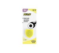 Olfa RB28-2 - Pack de 2 cuchillas circulares de 28 x 0,3 mm para cúter RTY-1/G y RTY-1/DX