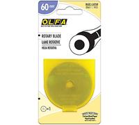 Olfa Cuchilla circular RB60-1 60 mm, color plateado