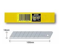 Olfa LB-10 Cuchilla cutter troceable 100x18mm, Set de 10 Piezas