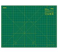 Olfa RMSG - Planchas de corte de 1,5 mm de espesor, color verde, escala en pulgadas (60 x 45 cm)