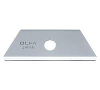 Olfa RSKB-2/5B - Pack de 5 cuchillas trapezoidales de 50 x 17,5 x 0,6 mm