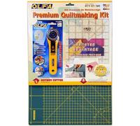 Olfa Rty-St/Cg - Kit de Remiendo con Cuchilla Giratoria, Regla y Estera de Corte