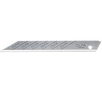Olfa SAB - Pack de 10 cuchillas para cúter con ángulo de corte de 30° (acero, 80 x 9 mm)