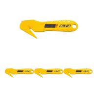 Olfa SK-10 - Cúter Pico de Loro con Cortador de Precinto, 17,8mm (Paquete de 4)