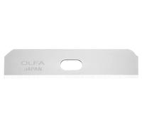 OLFA SKB-7/10B - Cuchilla Trapezoidal 50x12,5mm. Color Plateado - Espesor 0,4 mm