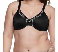 Olga Sujetador Reductor Efecto Mariposa para Mujer, Negro, 105C