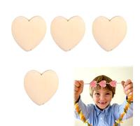 olgantes De Corazón De Melocotón Adornos De Navidad De Madera Corte De Boda Rústico Corazones De Madera Para Manualidades Cuentas Espaciadoras Amar