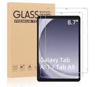 Olgary 2 Piezas Protector de Pantalla para Samsung Galaxy Tab A11/A9 8.7" 2025/2023, (SM-X133/X135/X110/X115), Cristal Templado HD 9H Dureza, Anti-arañazos Vidrio Película