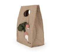 Oli & Carol - Bolsa porta alimentos de algodón 100%, Ramona the Radish, 28 cm