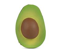 Oli & Carol - Mordedor Bebé de Caucho Natural, Arnold The Avocado, 9 cm
