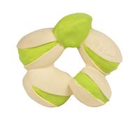 Oli & Carol - Mordedor Bebé de Caucho Natural, Patricio the Pistachio, 9 cm