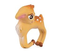 Oli & Carol - Pulsera Mordedor Bebé de Caucho Natural, Olive The Deer Bracelet, 7cm