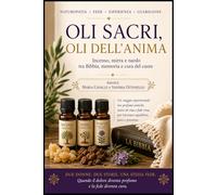 OLI SACRI OLI DELL'ANIMA: Incenso, Mirra e Nardo tra Bibbia memoria e cura del cuore.