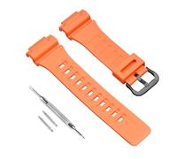 OliBoPo - Correa de repuesto impermeable de resina natural para Casio AQ-S800W, SGW-300H, MRW-200H, AE-1200, W-800H, W-735H, 135 millimetri, Sin piedra