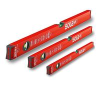 Oligei So-Big Set / 60/16 / 100/180 Sola Aluminum Spirit Level Bigx Set, contiene Bigx 60, BigX3 100, BigX3 180, Barra de metro