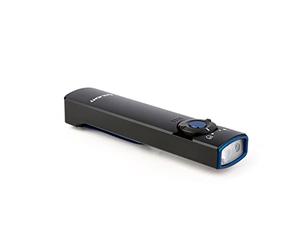 OLIGHT Arkfeld Doble Fuente de Luz Recargable EDC Linterna，Combinación de Haz Verde y LED Blanco, Adecuado para al Aire Libre, el Trabajo y de Emergencia (Negro Blanco Frío)