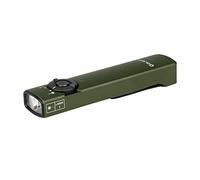 OLIGHT Arkfeld Linterna EDC, linterna LED recargable de 1000 lúmenes con haz verde y luz blanca, linterna plana de construcción superfina con clip para exteriores, emergencia, trabajo (verde, CW: 5700