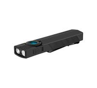 OLIGHT ArkPro 1.500 Lúmenes Linterna Plana con Luz de Inundación Pura, Concentrada, UV y Verde, con Doble Opción de Carga, Ideal para Actividades al Aire Libre, Detección y Señalización (Negro)