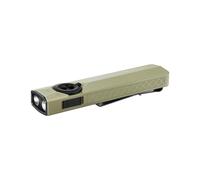 Olight Linterna portátil ArkPro Ultra 1.700 lúmenes recargable 4 en 1 ArkBeat (Verde Oliva)