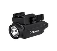 OLIGHT Baldr S Linterna Táctica 800Lm 130M 3 Modos con Luz Verde y Blanca Doble Interruptor Trasero Perfecta para Picatinny Rail y GLOCK Caza Defensa Utilizada (luz Blanca + luz Verde, Nergo)